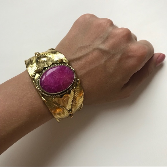 Cuff with Ruby - Picture 2 of 8